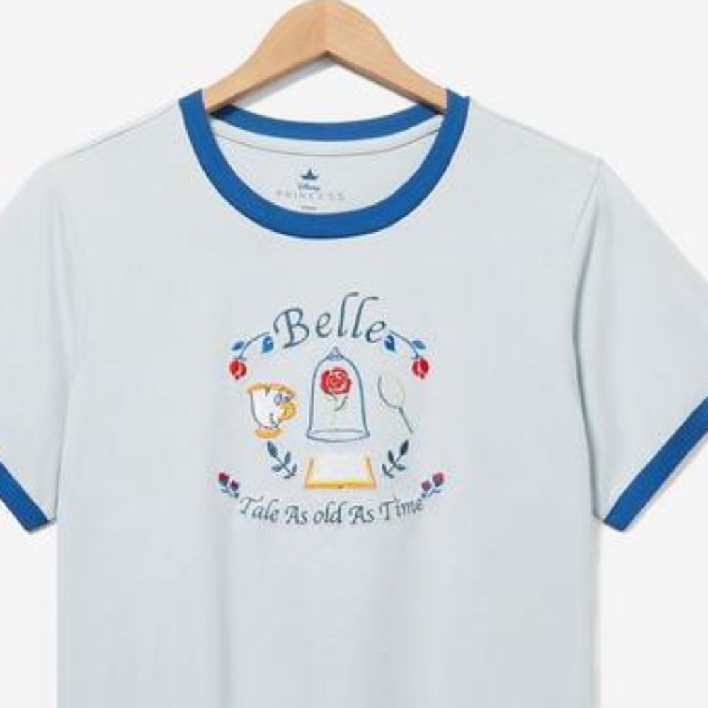 Belle Embroidered Graphic Tee